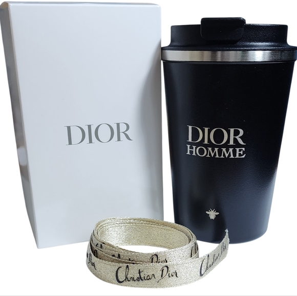Dior Other - Dior Homme Black Travel Mug with Dior Ribbon 🎁💡